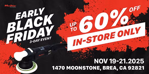 Early Black Friday Sale!