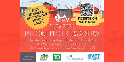 SBCV 2025 Fall Conference & Trade Show  (In-Person with Remote Component)