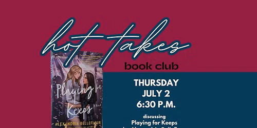 Hot Takes Book Club at HEA Book Boutique