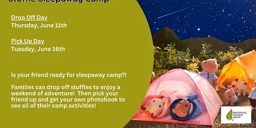 Stuffie Sleepway Camp Pick Up Day