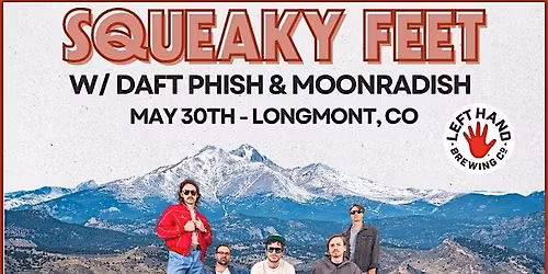 Squeaky Feet At the Left Hand Brewing Beer Garden