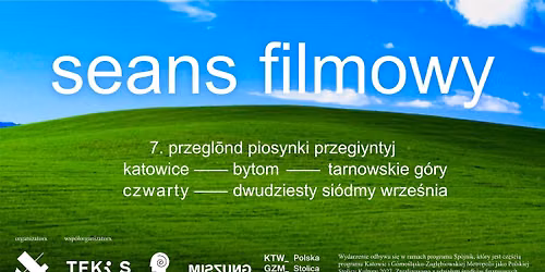 Pokaz klasycznego filmu Orlando + wyk\u0142ad | Przegl\u0105d Piosenki Przegi\u0119tej | Katowice