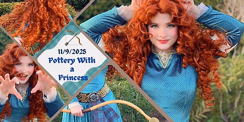 Pottery with at Princess at The Pottery Shop