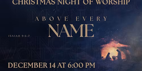 Christmas Night of Worship
