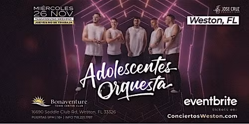 Adolescentes Orquesta en Weston, FL I Noviembre 26 2025