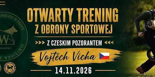 Otwarty trening obrony sportowej z Vojt\u011bchem V\u00edcha (CZ) 
