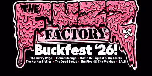 The Fuzz Factory No.28 \/ BUCKFEST 2026 \/ The Cult of Fuzz DJ set \/\/ Sat 3rd Oct @BLOC 