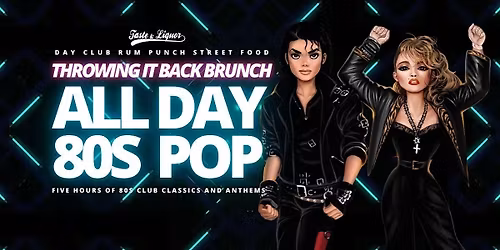 BOTTOMLESS 80'S POP SAT 27 DECEMBER MANCHESTER