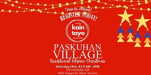Kain Tayo sa Paskuhan Village
