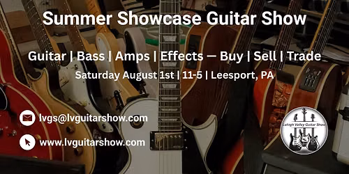 Summer Showcase Guitar Show
