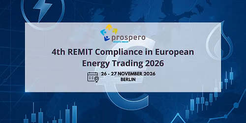 4th REMIT Compliance in European Energy Trading 2026