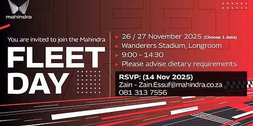 Mahindra Fleet Day