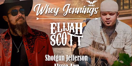 Shotgun Jefferson with Whey Jennings and Elijah Scott at Rancho Cucamonga Epic Center 