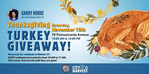 Thanksgiving Turkey Giveaway