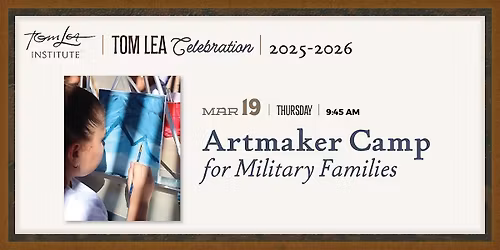 Artmaker Camp for Military Families