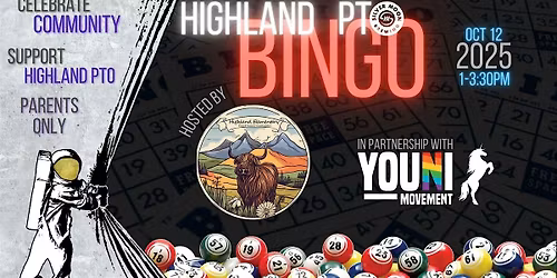 Highland PTO BINGO