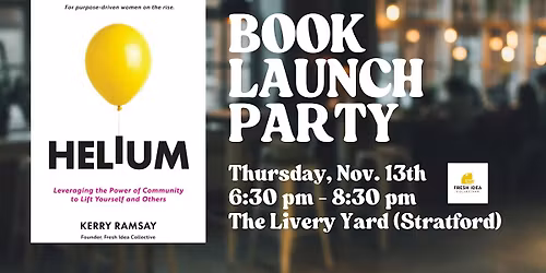 "Helium" Book Launch Party