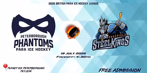 Peterborough Phantoms vs Sheffield Steel Kings