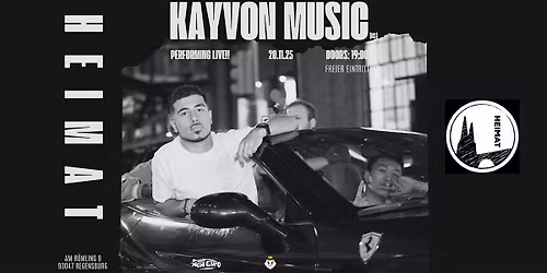 Kayvon Music Live at Hiemat- Regensberg, Germany