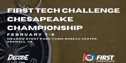 FIRST Chesapeake FTC District Championship
