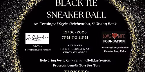Black Tie Sneaker Ball Charity Event
