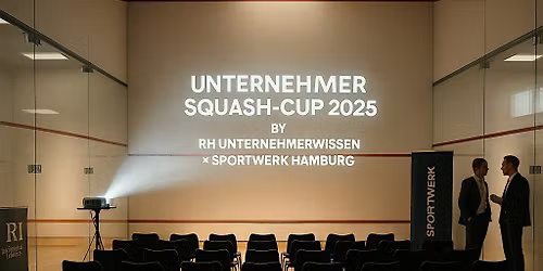 Unternehmer Squash-Cup