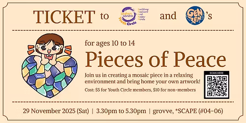 GenZen: Pieces of Peace (Fr 10-14 Yrs old)