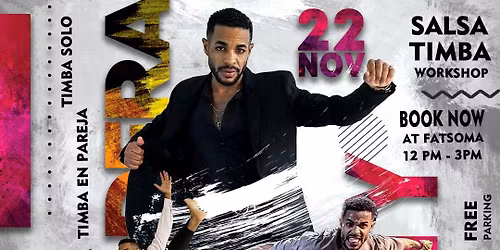 CHIKY CUBA SALSA TIMBA WORKSHOP