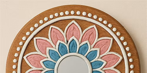 Clay & Mirror Craft workshop