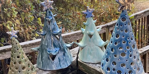 Clay Christmas Trees