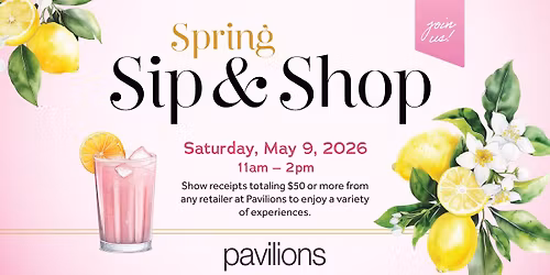 Spring Sip & Shop