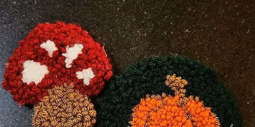 Punch Needle Coasters