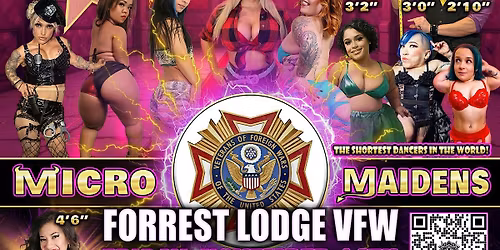 Sellersville, PA - Micro Maidens Dwarf Dancers @Forrest Lodge VFW