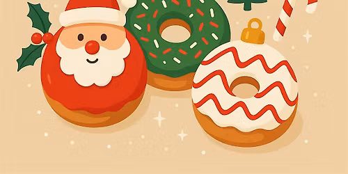 Christmas Mini Donut Decorating