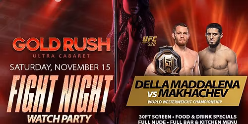 UFC 322 Watch Party