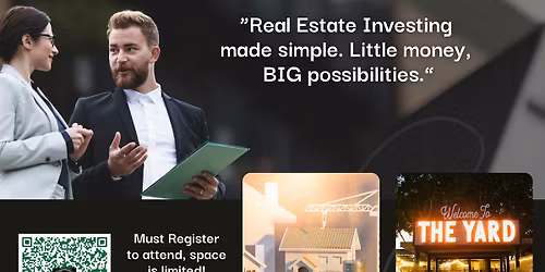 Lunch & Learn: Start Investing in Real Estate (even with little money)!