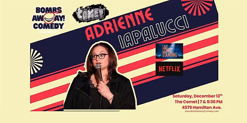 Comedy At The Comet | ADRIENNE IAPALUCCI