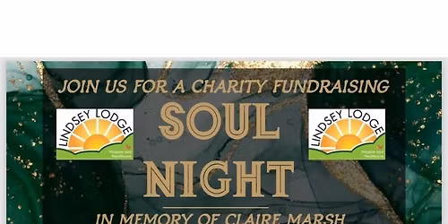 \ud83d\udc83 Charity Soul Night - In Memory of Claire Marsh \ud83d\udc83