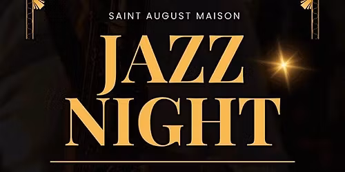 Jazz Night @ Saint August Maison With Don Vappie & Dr. Ben Redwine