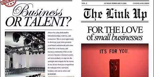 THE LINK UP - FOR THE LOVE OF SMALL BUSINESSES