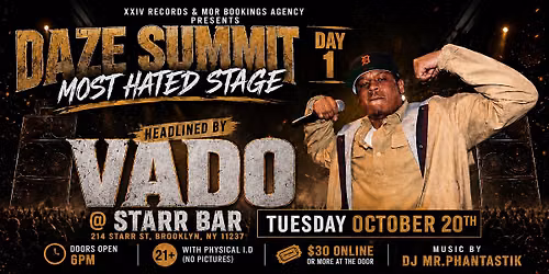 Daze Summit Day 1: Most Hated Stage Headlined By Vado