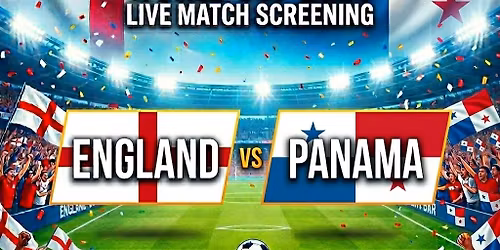 England V Panama LIVE at The Potters Bar