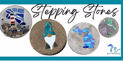 Frankenmuth Stained Glass & Concrete Steppingstones @ St Julian Winery