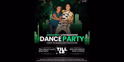 Till L8 Dance Party \u2013 Afrolatin & Latin Edition \u2013 13 June 2026