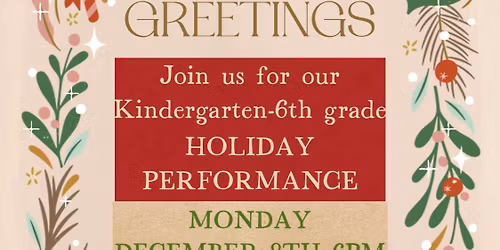 CU Holiday Performance