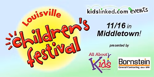 VENDOR REGISTRATION: Louisville-Middletown Children's Festival 2025