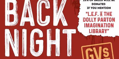 Give Back Night- LEF & THE DOLLY PARTON IMAGINATION LIBRARY!