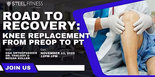 Road to Recovery: Knee Replacement from Preop to PT.