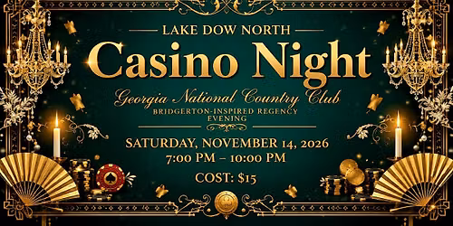 Lake Dow North Casino Night