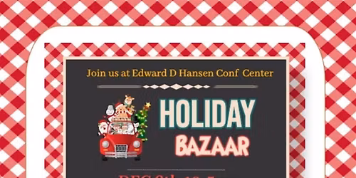 A Holiday Bazaar!